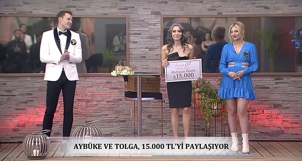 Dün seyirci ile buluşan Kısmetse Olur Aşkın Gücü programında 15.000 TL değerindeki ödül sahibini buldu! Bu kez ödül iki yarışma arasında paylaşıldı. Ödülün sahibi Aybüke ve Tolga oldu!