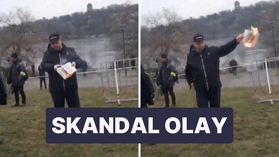 Rasmus Paludan, Türkiye Büyükelçiliği’nin önünde Kuran-ı Kerim Yaktı