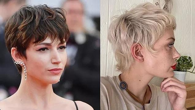 Regardless of the light or dark tone along with the facial structure, the Pixie model is one of those that suits every color.