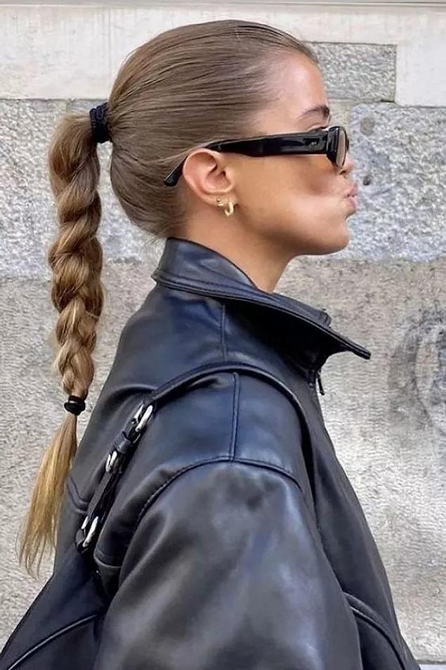 If you are tired of a straight ponytail, you should look into this hair style!