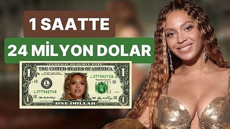 Beyonce 4 Yıl Sonra Sahneye Çıktı: 1 Saatte 24 Milyon Dolar Kazandı