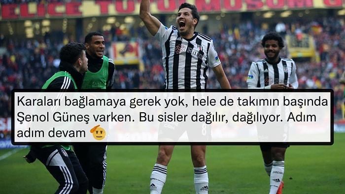 Beşiktaş'ın Üst Üste 4. Galibiyetini Aldığı Kayserispor Maçının Ardından Sosyal Medyadan Gelen Tepkiler