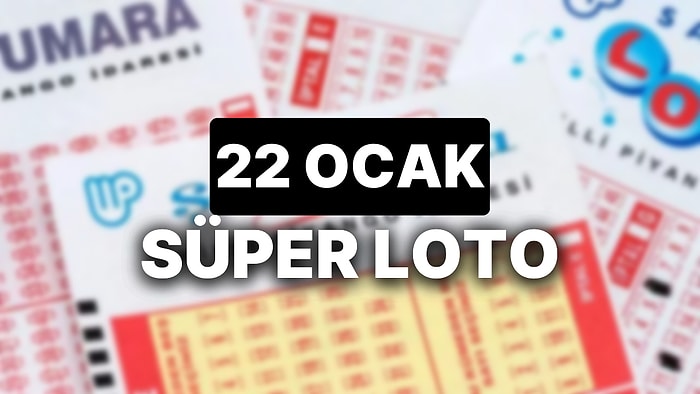 22 Ocak Süper Loto Sonuçları Açıklandı: 22 Ocak Süper Loto Sonuç Sorgulama Sayfası ve Tüm Detaylar