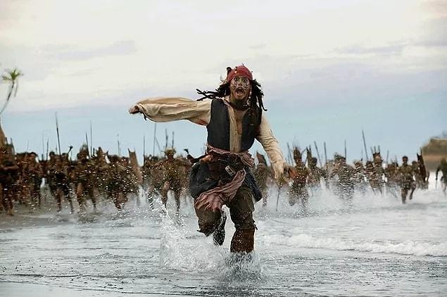 15. Pirates of the Caribbean (2003) - Captain Jack Sparrow