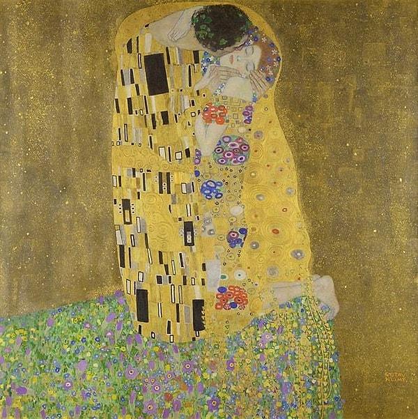 8. Gustav Klimt - The Kiss