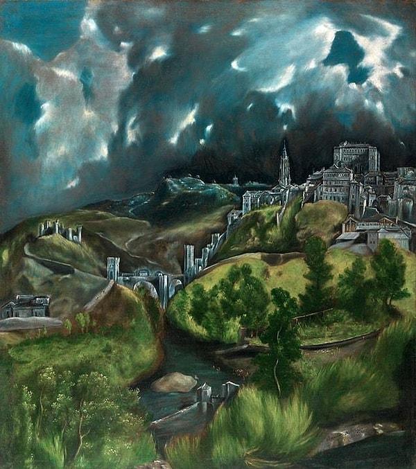 9. El Greco - View of Toledo
