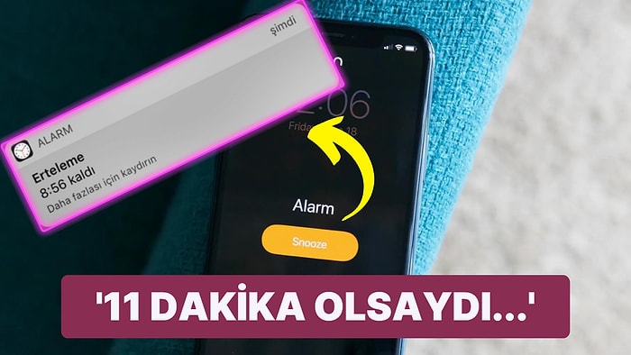 iPhone Telefonlardaki Alarm Ertelemesi Neden 9 Dakika Sürer?