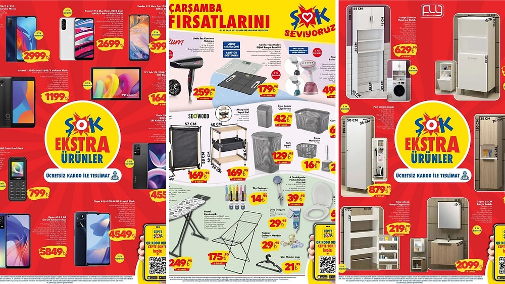 ŞOK'a Nike Air Jordan Geliyor! 25 - 28 Ocak 2023 ŞOK Bu Hafta Kataloğu