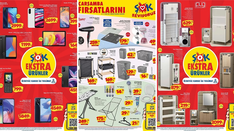 ŞOK'a Nike Air Jordan Geliyor! 25 - 28 Ocak 2023 ŞOK Bu Hafta Kataloğu