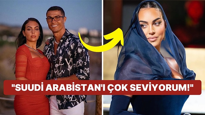 Ronaldo ile Olan İlişkisiyle Gündeme Gelen Georgina Rodriguez Ödül Törenindeki Kıyafetiyle Epey Konuşuldu!