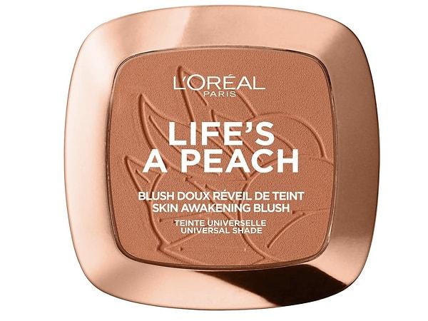 12. L'Oréal Paris Life'S A Peach Allık