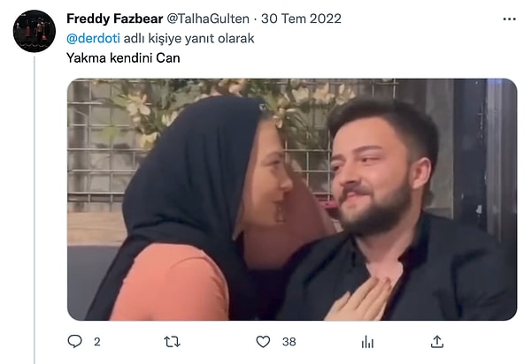 O anlar twitter kullanıcıları tarafından tepki gördü;