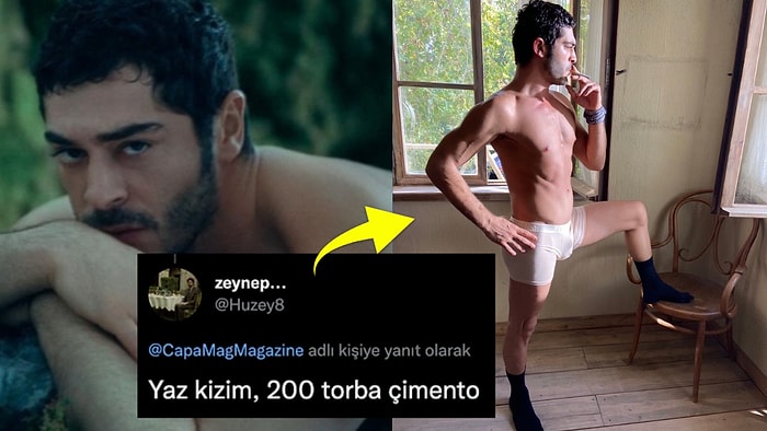 Şahmaran Dizisinin Yönetmeni Burak Deniz'in Beyaz Donlu Pozunu Paylaşıp Hemen Silince Olanlar Oldu