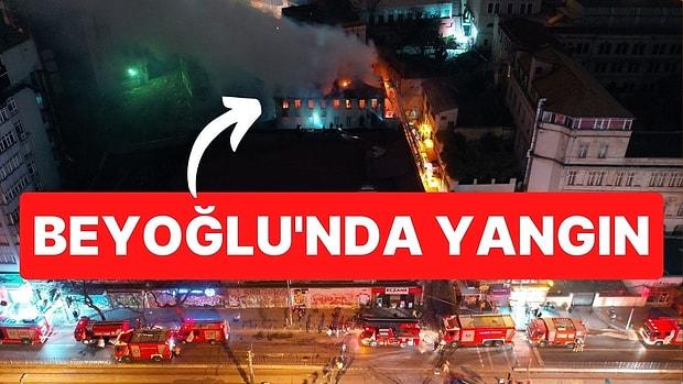Beyoğlu'ndaki Katolik Kilisesi'nde Yangın Çıktı: 2 Kişi Hastaneye Kaldırıldı