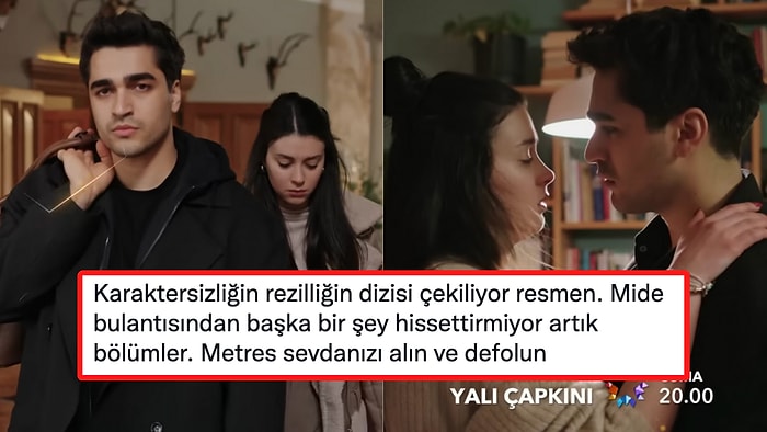 Metres Sevdası Bitmiyor! Yalı Çapkını Fragmanında Ferit'in Pelin'i Yalıya Getirmesi Herkesi Çıldırttı!