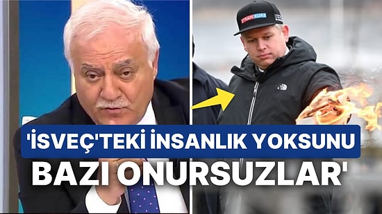 Yerden Yere Vurdu: Nihat Hatipoğlu, Kur'an-ı Kerim'i Yırtan İsveçli Siyasetçiye Ateş Püskürdü