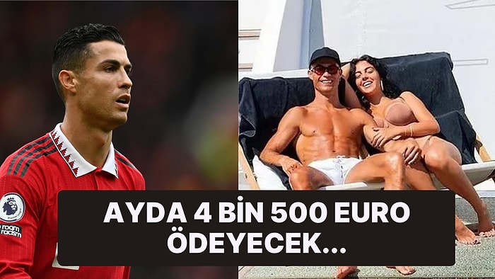 Cristiano Ronaldo Portekiz'deki Evi İçin Aylık 92 Bin TL Vereceği Aşçı Bulmakta Zorluk Çekiyor!