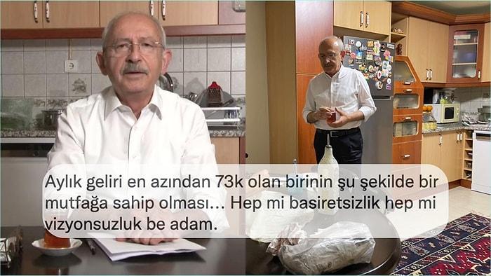 Kemal Kılıçdaroğlu'nun Mütevazı Mutfağını "Vizyonsuzluk" Olarak Değerlendiren Paylaşım Tartışmalara Neden Oldu