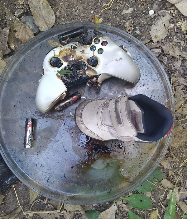 32. «Сегодня наш малыш научился пользоваться микроволновкой»