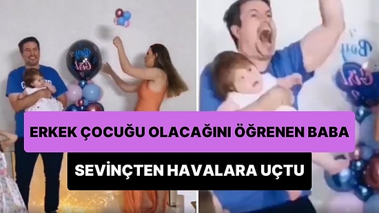 2 Kız Çocuğu Olan Adam 3. Çocuğunun Erkek Olacağını Öğrendiği Anda Verdiği Tepkiyle Gündem Oldu