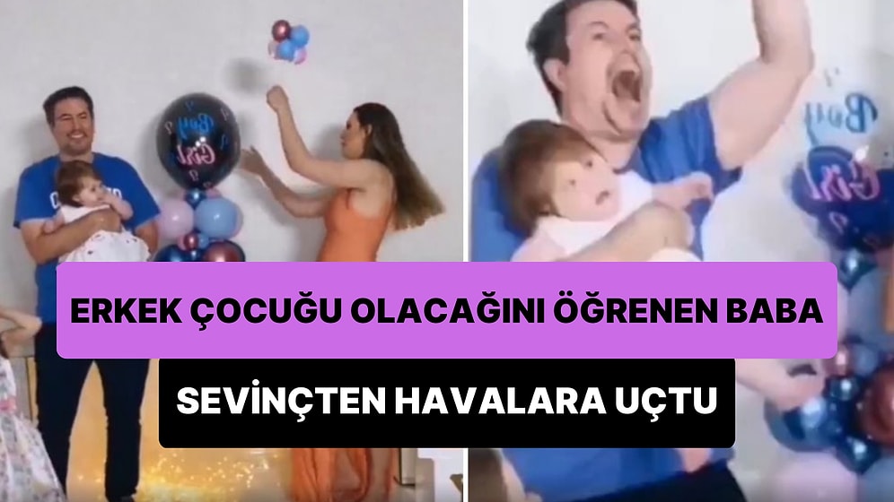 2 Kız Çocuğu Olan Adam 3. Çocuğunun Erkek Olacağını Öğrendiği Anda Verdiği Tepkiyle Gündem Oldu