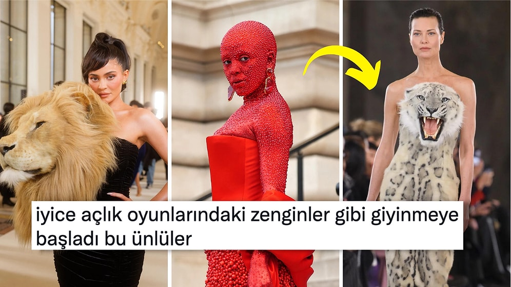 Cehennemden İlham Almış: Schiaparelli'nin Ünlü Yıldızlarla Dolu Yeni Defilesi Moda Haftasına Damga Vurdu!