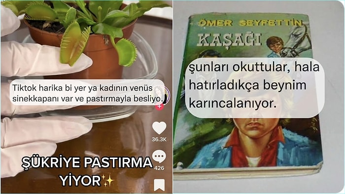 Etçil Bitki Şükriye'den Ömer Seyfettin'in Travmatik Eserlerine Son 24 Saatin Viral Tweetleri