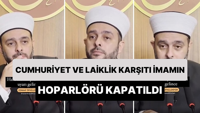 Cumhuriyet ve Laiklik Karşıtı İmam Halil Konakçı'nın Vaaz Verdiği Sırada Şikayet Üzerine Hoparlörü Kapatıldı