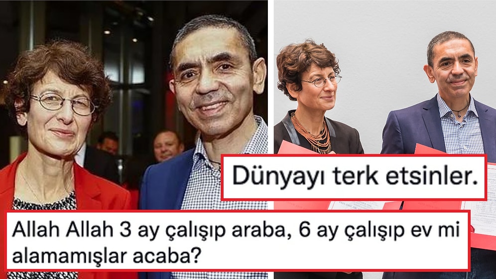 Özlem Türeci ve Uğur Şahin'in Almanya'yı Terk Etmesine Gelen Utanç Verici Yorumlar İnsanlıktan Soğutacak