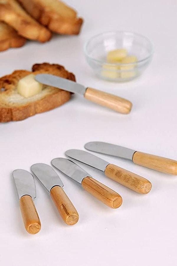Ev yapımı tereyağınızı afiyetle yemek için tereyağı bıçağı...