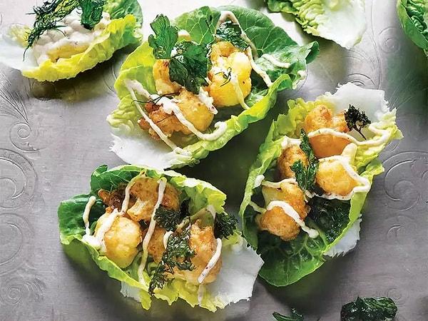 Çıtır karnabahar salatası tarifi: