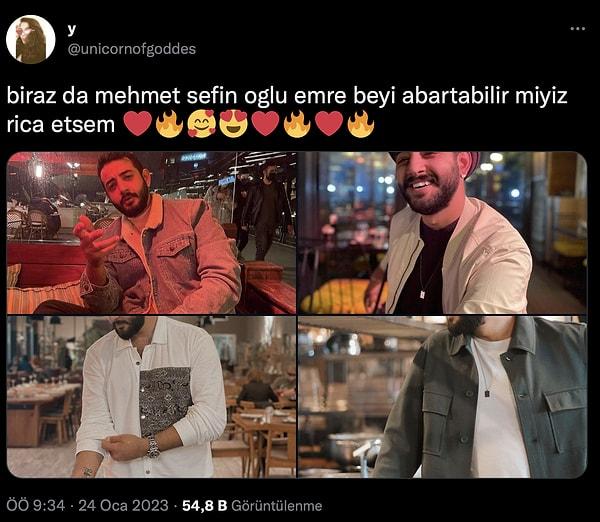 Geçtiğimiz günlerde bir Twitter kullanıcısının tweeti, Mehmet Şefin büyük oğlu Emre Yalçınkaya'nın fotoğraflarını paylaşması sonucu sosyal medyada gündem oldu.