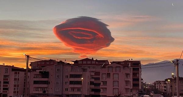 22. Bursa'da görülen bulutlar 😍