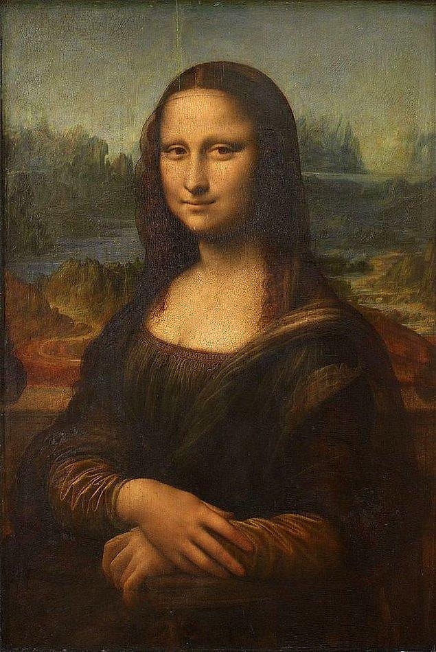 7. Mona Lisa, Leonardo Da Vinci, 1503