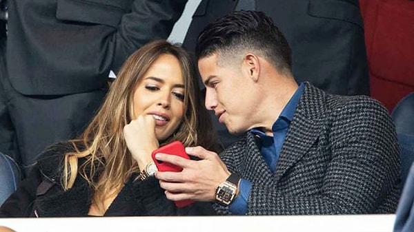 İddialara göre, Icardi, Olympiakos forması giyen yıldız futbolcu James Rodriguez'in eski sevgilisine gönlünü kaptırmış.