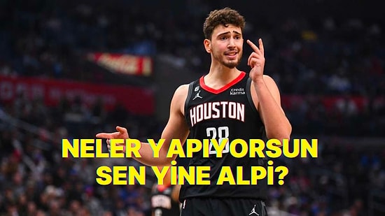 NBA'deki Temsilcimiz Alperen Şengün Bir Triple-Double Daha Yaparak Muhteşem Performansını Sürdürdü