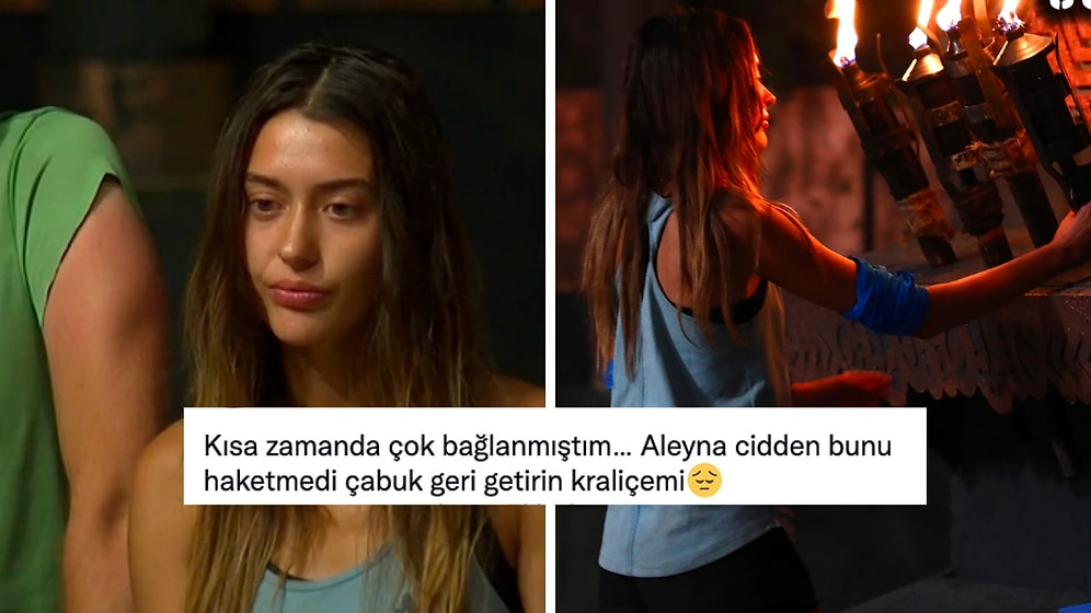 Survivor'da Favori Görülen Aleyna'nın Daha İkinci Haftadan Elenmesine Sosyal Medyadan Gelen Yorumlar