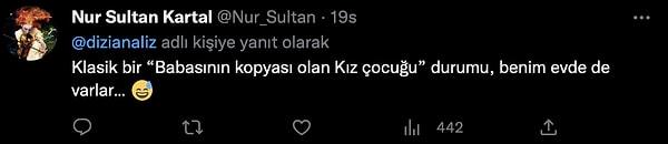 Sinem Kobal Lalin'i kendisine, Leyla'yı ise babası Kenan İmirzalıoğlu'na benzettiğini söylese de sosyal medya kullanıcıları, "Lalin babasının kopyası" yorumunu yaptı: