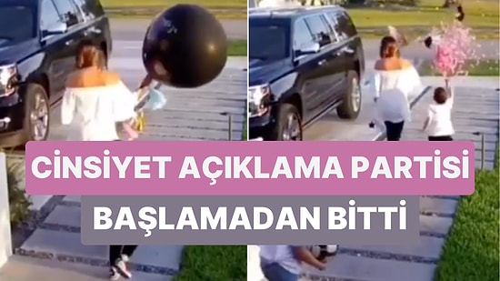 Cinsiyet Açıklama Partisini Başlamadan Bitiren Heyecanlı Kardeş