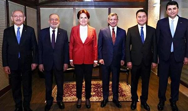 İYİ Parti Genel Başkanı Meral Akşener'in ev sahipliğinde bir araya gelen altılı masanın toplantısı 9 saat sürdü.