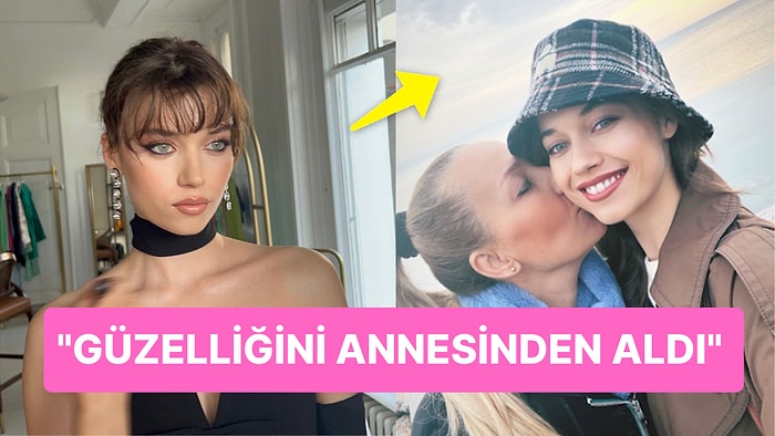 Afra Saraçoğlu'nun Annesi ile Paylaştığı Fotoğrafı Görenler Güzelliğinin Nereden Geldiğini Anladı!