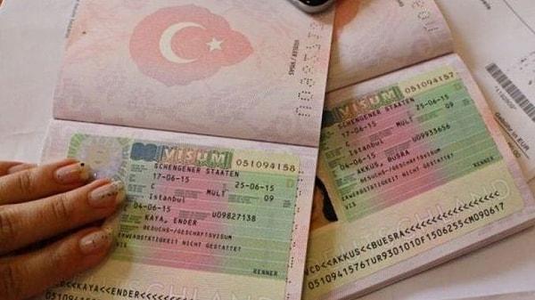 Avrupa Komisyonu'nun verilerine göre 2022'de Türkiye'den yapılan Schengen vizesi başvurularının yüzde 15'ine ret yanıtı verildi.