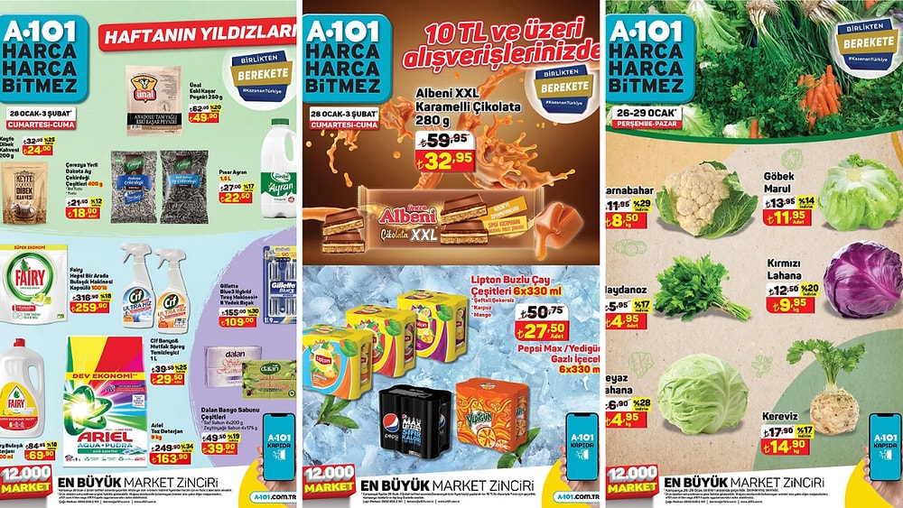 28 Ocak - 3 Şubat 2023 A101 Haftanın Yıldızları Kataloğu