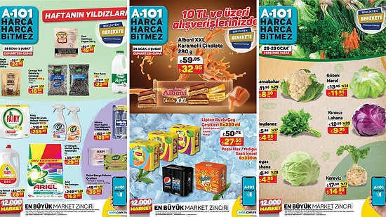 28 Ocak - 3 Şubat 2023 A101 Haftanın Yıldızları Kataloğu