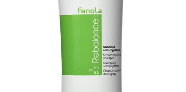 12. Fanola - Rebalance Yağlı saçlar için Şampuan