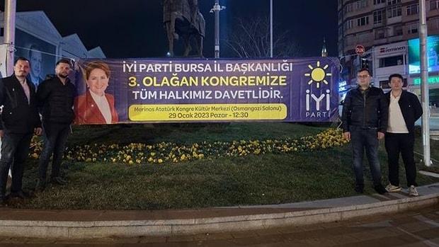 Bursa’da Afiş Krizi: Erdoğan’a Serbest, Akşener’e Yasak