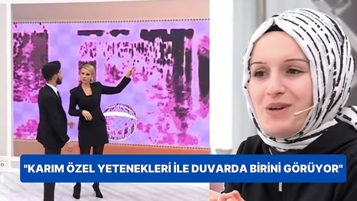 'Karım Kızılötesiyle Erkeklerle Konuşuyor': Esra Erol'da Duvarlarla Konuştuğu İddia Edilen Kadın