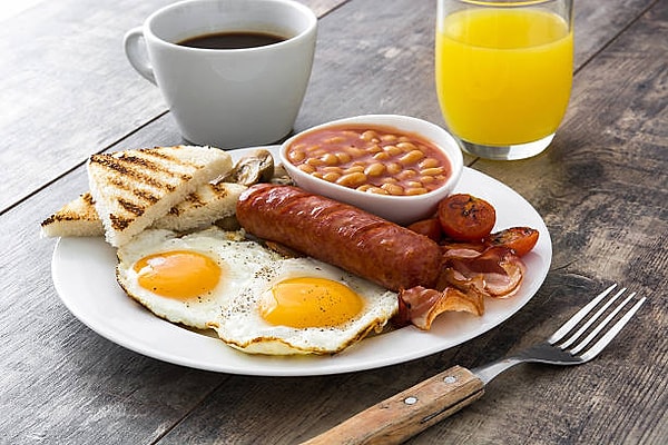 11. İngiliz kahvaltısı