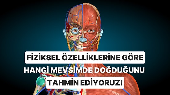 Fiziksel Özelliklerine Göre Hangi Mevsimde Doğduğunu Tahmin Ediyoruz?