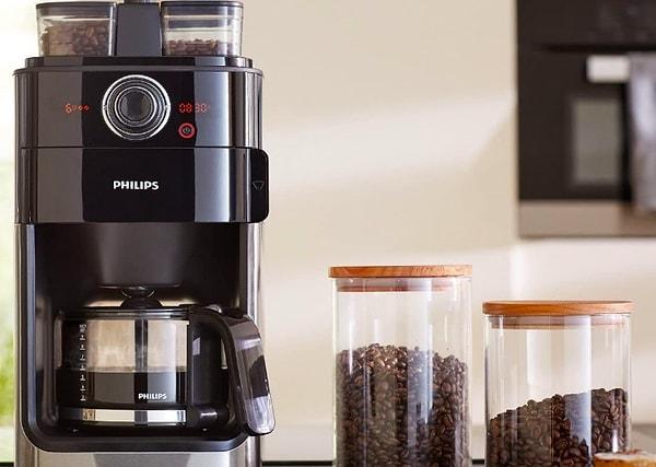 2. Philips Grind ve Brew Filtre Kahve Makinesi